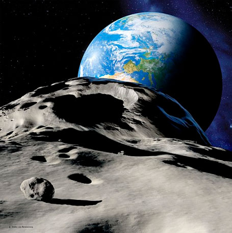 Asteroide gigante vai passar entre a Terra e a Lua no dia 8 de novembro Imagem asteroide gigante vai passar entre a Terra e a Lua
